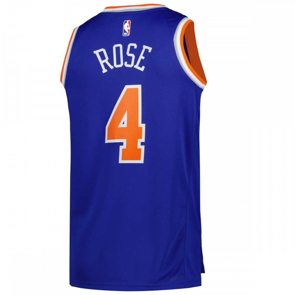 Derrick Rose New York Knicks Unisex 2022/23 Swingman Jersey - Icon Edition - Blue-Pro Kit Vault | Brand New 26/27 Sports Jerseys